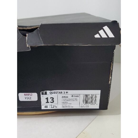 adidas Questar 3 Men\'s Running Shoes Black Cobalt Blue NIB Size 13 main image 8